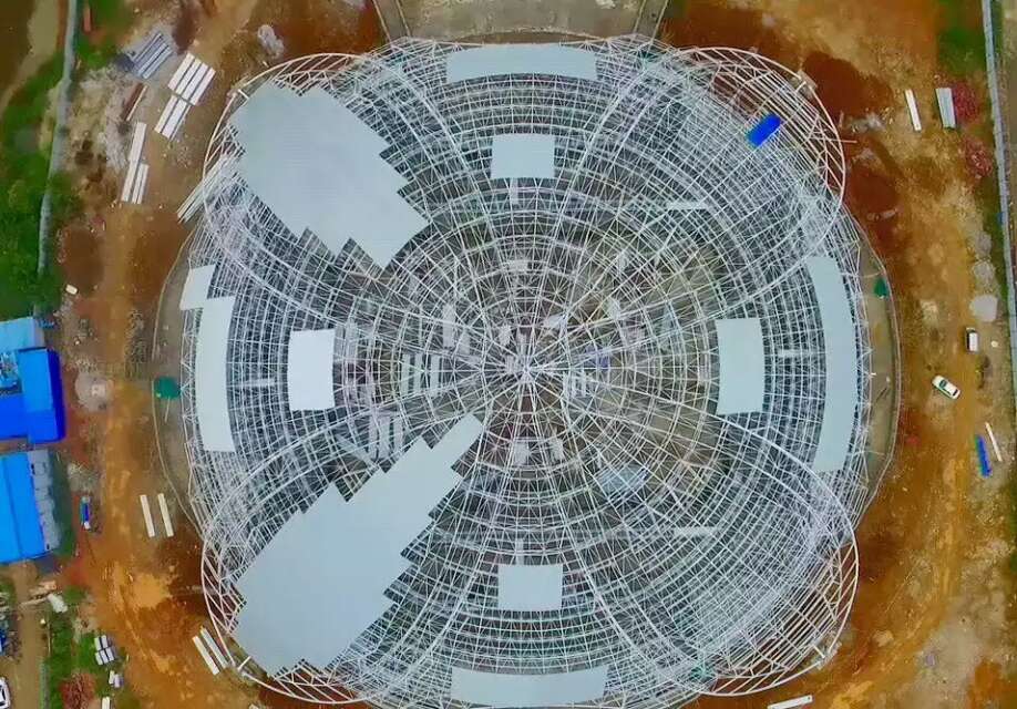 贵港体育馆网架