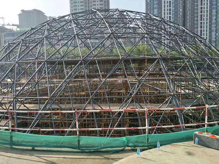 贵港球形网架钢结构施工