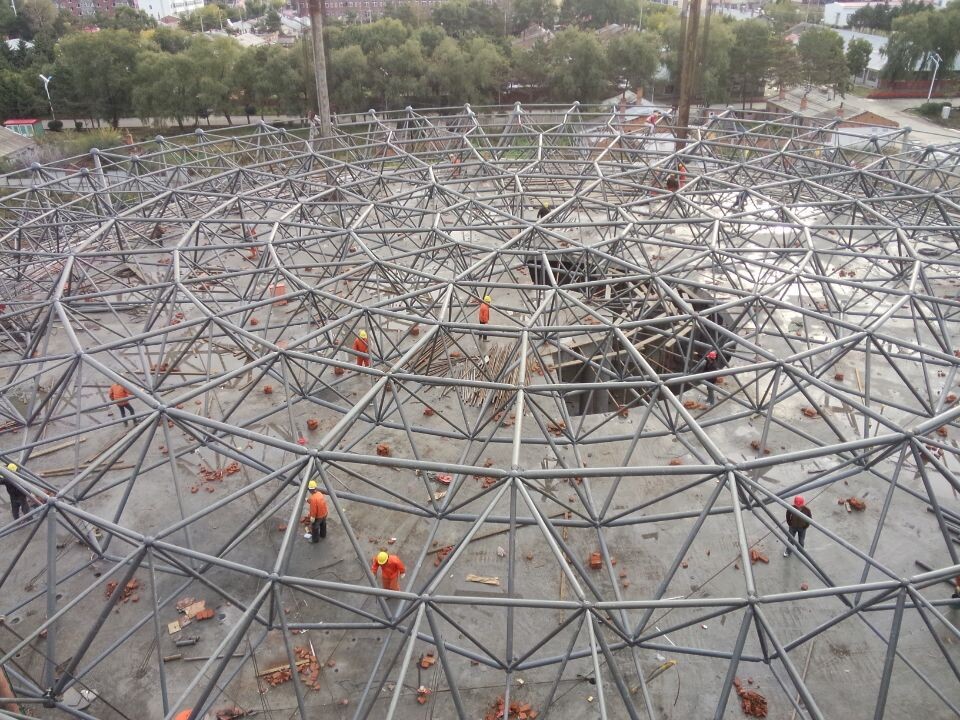 贵港全民健身中心网架