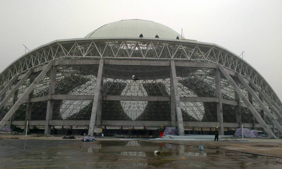 贵港温泉馆网架工程